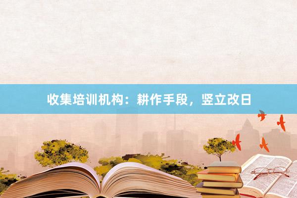收集培训机构：耕作手段，竖立改日